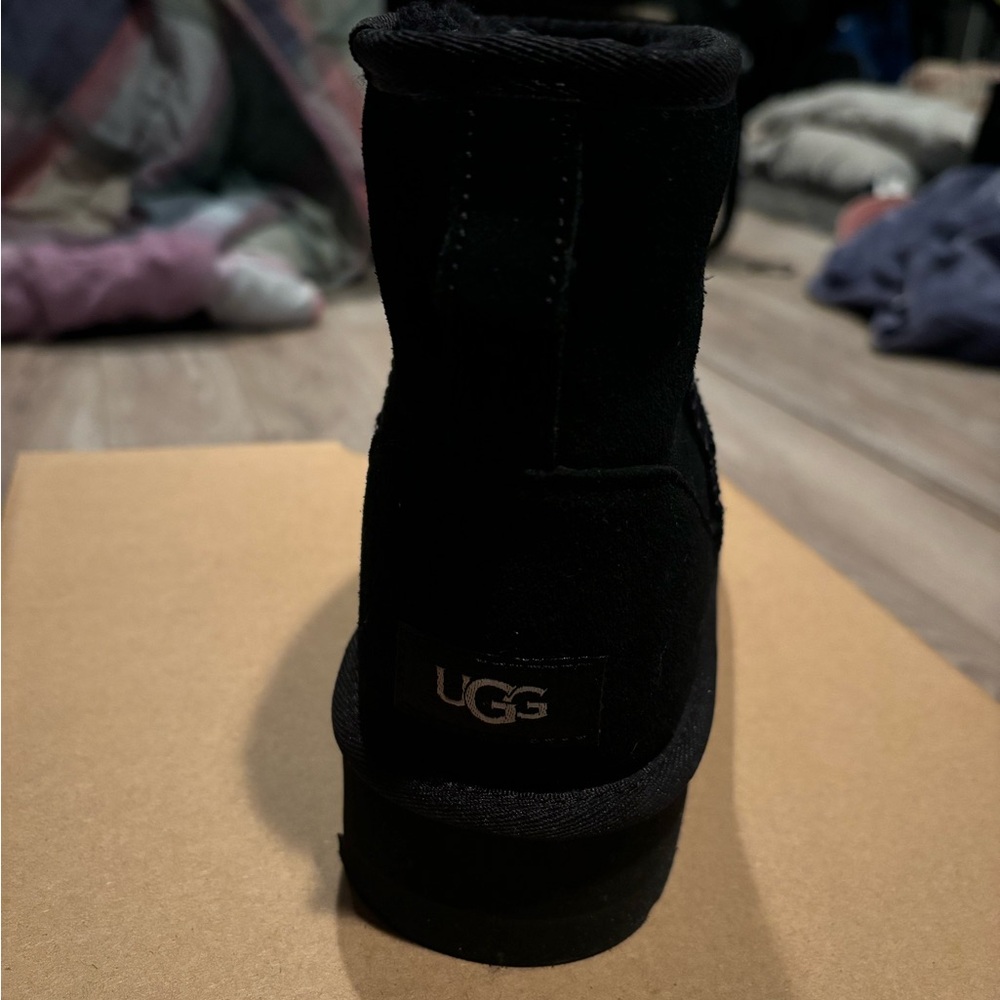 UGG Black Suede Boots